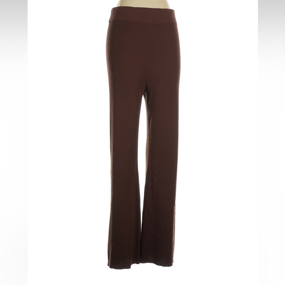 The Drop Brown Pants Straight Leg
